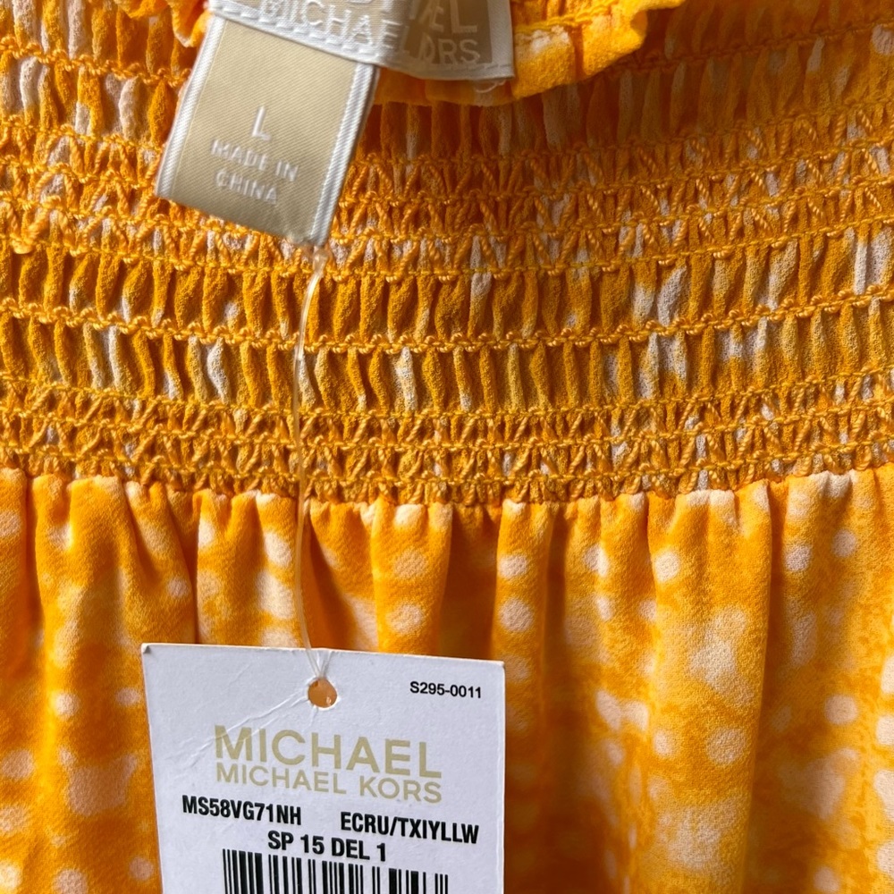 🛍🛍🛍 NWT MICHAEL KORS FLIRTY DRESS 🛍🛍🛍 - Picture 3 of 6